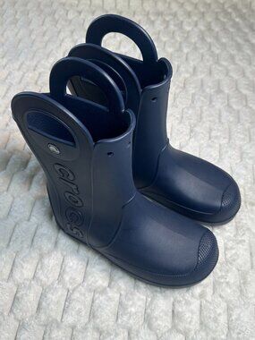 Crocs Women's Navy and Blue Boots